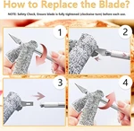 Premium Bread Lame Scoring Tool KIT,11 Blades,stainless Steel Handle,safety C.... Fixed Price $5.95.