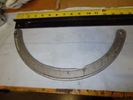 One Delta Rockwell 12" Radial Arm Saw Blade Guard Leaf 424020542003. Fixed Price $45.00.