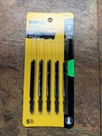 Pack Dewalt DW3774-5, 3" 18 Tpi T-shank Cobalt Steel Jig Saw Blade Brand New. Fixed Price $12.15.