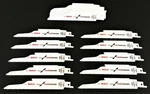 20 Bosch 6" Reciprocating Sawsall Blades 14TPI+18TPI Bi-metal RCTM6X2. Fixed Price $35.99.