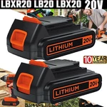 Pack Lithium-ion 1.5AH/3.6AH Battery For Black Decker Volt LBXR20 LB20. Fixed Price $29.00.