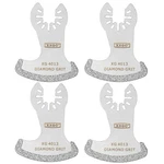Xxgo 4 Oscillating Multi Tool Diamond Segment Swing Grit Pcs, Silver. Fixed Price $19.15.