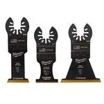 Milwaukee (3-PACK) Universal Fit Multi-material Blade Variety 49-10-9005. Fixed Price $22.75.