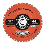 Crescent CSBGN-1244 General Purpose Carbide Blade, 12'' X 44T. Fixed Price $31.98.