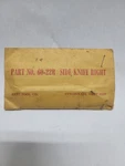 Kett 60-22R Double Cut Shear Side Knife Right. Fixed Price $20.00.