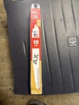 Milwaukee 48-00-1026 Reciprocating Saw Blade Nail Embedded Wood 9 Inch Pack. Fixed Price $20.99.