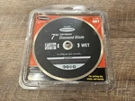 Warrior 7" Continuous Rim Diamond Blade. Fixed Price $29.99.