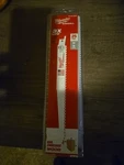 Milwaukee 3X Life Blades 25-PACK Reciprocating Saw 48-00-8036 With Nail Guard. Fixed Price $80.00.