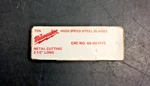 Milwaukee CAT.NO.48-00-1173 Sawzall Reciprocating Blade, 2"1/2,14 TEETH,10 Units. Fixed Price $14.99.