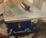 Qep CTC550 Table Saw Corded Electric Tile Cutter Blue Centered Blade 1 Item Set. Fixed Price $90.00.