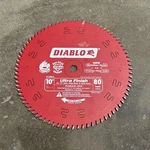 (new) Diablo Tools D1080X In. Tooth Ultra Finish (wood Saw Blade). Fixed Price $39.99.