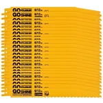 Goshine 9 Wood Pruning Reciprocating Saw Blades, Fleam Inch, Yellow. Fixed Price $5.78.