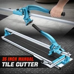 For Porcelain Ceramic 36" Manual Tile Cutter Cutting Machine Tool W/ Wheels. Fixed Price $79.99.