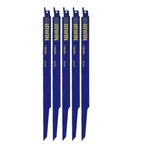 Irwin Tools 372110P5 Reciprocating Saw Blade 12-INCH 10/14TPI, Pack. Fixed Price $35.40.