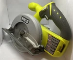Ryobi P504G 18V Cordless Circular Saw 5-1/2 Blade (tool Only)excellent Cond.. Fixed Price $28.00.