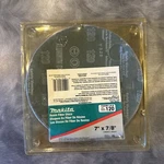 Makita 7" X 7/8" Resin Fiber Discs Pkg Of 120 Grit 742091-A-5. Fixed Price $9.99.