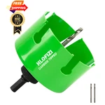 Hlofizi Carbide Tipped Hole Saw For Inch Recessed 4-1/4", Green. Fixed Price $38.94.