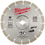 Milwaukee 49-93-7025 Premium Segmented Diamond Blade, 9". Fixed Price $54.43.