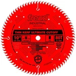 Freud 10IN Thin Kerf Ultimate Cut-off Blade With Perma-shield Coating. Fixed Price $84.50.