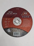 Ace Metal Cut-off Wheel 7" X 3/32" 5/8" Hole #2079960. Fixed Price $5.24.