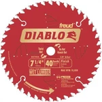 New Freud D0740A 7-1/4" X Tooth Finishing Circular Saw Blade Diablo 5346648. Fixed Price $14.99.