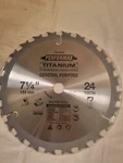 New Performax Titanium General Purpose Saw Blade 7-1/4" 24 C3 Carbide Teeth. Fixed Price $6.50.