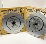 2PC Black & Decker Combination Rip/crosscut Circular Saw Blades Usa 73-106 39573. Fixed Price $14.67.