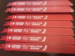 25 Pk Freud DS0914BF Diablo Demon 9-INCH 14/18-TPI Metal Reciprocating Saw Blade. Fixed Price $76.39.