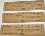 Delta No. 82 Fret Saw Blades Oil-tempered Steel 16 Tpi, 12-PACK, .055 In. Fixed Price $60.00.