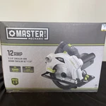 Master Mechanic 7-1/4" Circular Saw 12 Amp With Laser Guide Power Tool. Fixed Price $42.99.