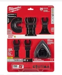 Milwaukee 20PC Universal Open-lok Multi-tool Blade Kit + Pouch 48-90-9020. Fixed Price $64.34.