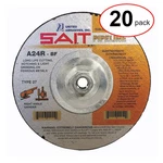 Sait 22130 4-1/2" X1/8" 5/8-11 Pipeline Grinding/cutting Wheel (20PACK). Fixed Price $96.60.
