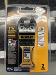 Dewalt 1-1/4" DWA4250-2 Oscillating Blades 2PC. Fixed Price $13.98.