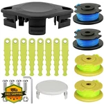 Eyoloty String Trimmer Spools Line Kit For Ryobi 18V-40V (18 Pcs). Fixed Price $44.99.