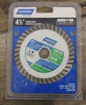 Norton 4-1/2" Diamond Turbo Rim Smooth Cutting Pro Grade Blade #50506-038. Fixed Price $15.29.
