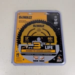 Dewalt DWA11260 12" 60-TOOTH Carbide-tipped Finish Circular Saw Blade. Fixed Price $39.99.