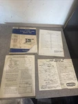 Craftsman 113.29460 Radial Arm Saw Manual Plus Extras. Fixed Price $14.99.