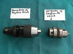 Brand New Heavy Duty Key Less 1/2 Drill Chuck Upgrade For Shopsmith Mark. Fixed Price $69.95.