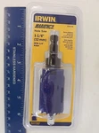 New 1-1/4" Irwin Marathon Hole Saw 373114A 3/8" Arbor Bi-metal Blue. Fixed Price $6.99.