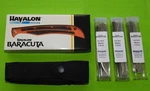 Save! New Havalon Baracuta-blaze Replaceable Filet Knife With Extra Blades. Fixed Price $99.99.