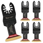 Vearter 44MM 5PCS Titanium Bi-metal Oscillating Saw Blade Multitool Cutting. Fixed Price $21.38.