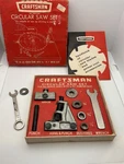 Craftsman 9-3530 Circular Saw Dado Set Vintage Complete W/box Manual Usa + Extra. Fixed Price $17.09.