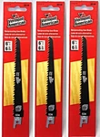 Vermont American 30130 6" X Tpi Hcs Reciprocating Saw Blade (3 Packs). Fixed Price $5.25.
