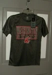 Ncaa Washington State Youth Bar Design Vital Poly Tee, Charcoal Medium New. Fixed Price $10.00.