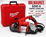 Milwaukee 6242-6 Deep Cut Variable Speed Portable Band Saw Case. Fixed Price $225.00.