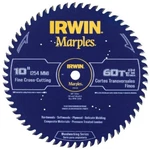 Irwin 1807369 Marples 10-INCH 60-TOOTH With Raker Circular Saw Blade. Fixed Price $37.95.