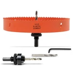 Hole Saw 8 Inch Bi Metal Arbor Wood Plastic Fast Chip Removal Portable Vikiton. Fixed Price $51.99.