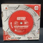 Diablo D0648FA 6-1/2" X Steel Demon Tcg Ferrous Cutting Blade 5 Pack. Rc. Fixed Price $125.00.