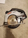 Craftsman 19.2V Volt CT2000 Cordless Circular Saw Blade--no Battery-tested. Fixed Price $40.00.