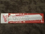 (5-PK) 48-01-3041 Milwaukee 4/6T, 6" Length Bi-metal Sawzall Blades (BN114). Fixed Price $11.99.